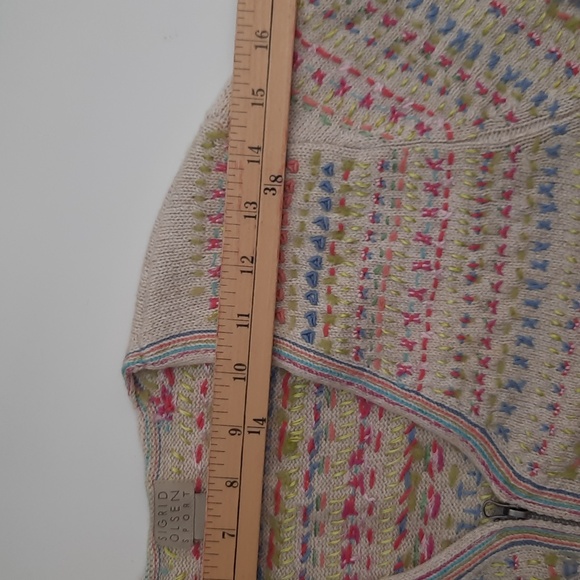 Vintage Sigrid Olsen Sport Women's Sweater - Size L - Picture 7 of 9